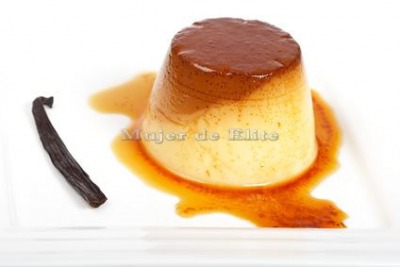 Flan de vainilla