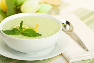 Crema de lechuga