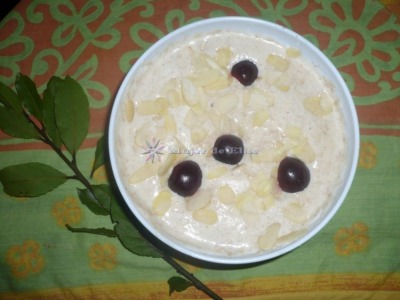 Espumoso de soja y almendras
