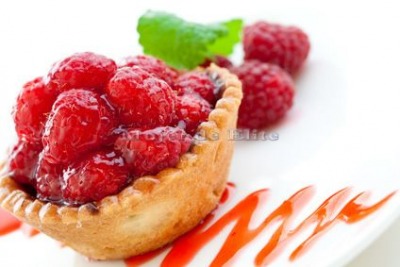 Tartaletas de frambuesa
