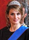 Do�a Letizia, espectacular con la tiara que llev� en su boda