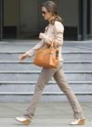 Pippa Middleton derrocha estilo en tonos camel