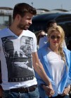 Shakira y Piqu�: pareja solidaria en Jerusal�n