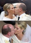 Los tres castos besos de los Pr�ncipes de M�naco