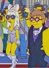 Lady Gaga y Elton John ti�en su piel de amarillo para... �colarse en Los Simpson!