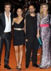 Desfile de famosos en la ceremonia de clausura del Festival de Vitoria