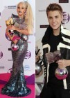 Lady Gaga, Justin Bieber y Katy Perry, triunfadores de los premios MTV Europa