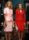 Do�a Letizia Ortiz vuelve a apostar por el rojo