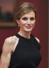 Do�a Letizia, radiante en la cena de gala en Chile