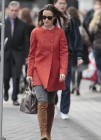 Pippa Middleton lo apuesta todo al rojo
