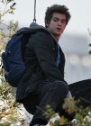 Andrew Garfield se cuelga en pleno rodaje de Spiderman