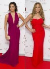 Eva Longoria y Mariah Carey, duelo de bellezas en la alfombra roja