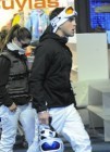 Elena Tablada y su novio Daniel Arigita, vacaciones en Baqueira Beret