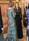 Do�a Letizia Ortiz y la Reina, c�mplices en la recepci�n del cuerpo diplom�tico