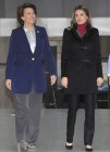 Letizia Ortiz, acapara toda la atenci�n en un foro contra el c�ncer