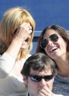 Xisca Perell�, risas y confidencias junto a la madre y la hermana de Rafa Nadal