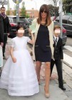 Lydia Bosch y Alberto Mart�n, juntos en la comuni�n de sus hijos