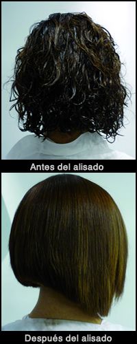 Adi�s al pelo encrespado con el tratamiento capilar de Queratina brasile�a