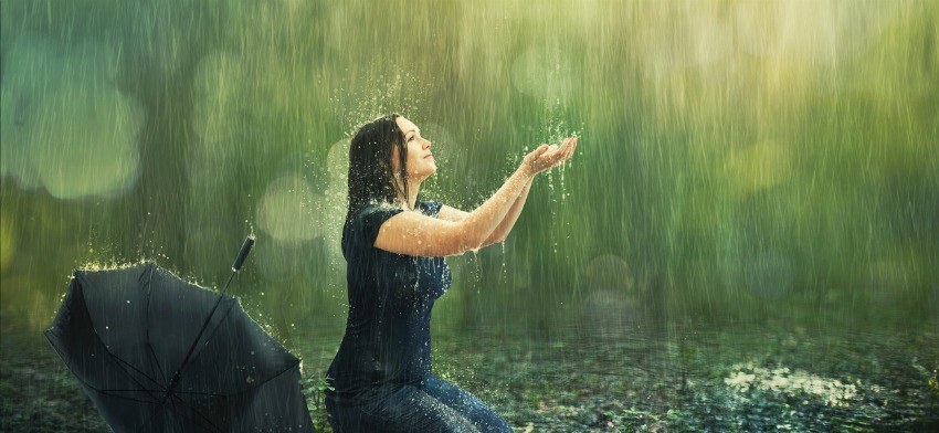 Significado de soñar con la lluvia