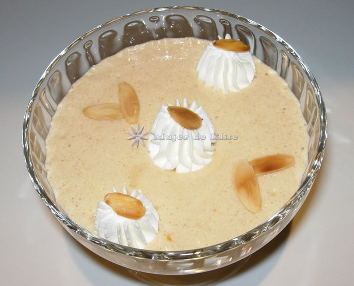 Mousse de turrón