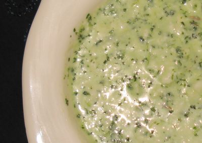 Salsa de queso azul