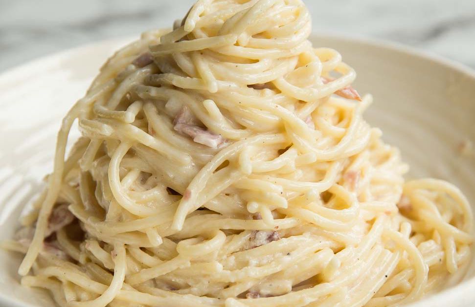 Vermicelli con crema de ahumados