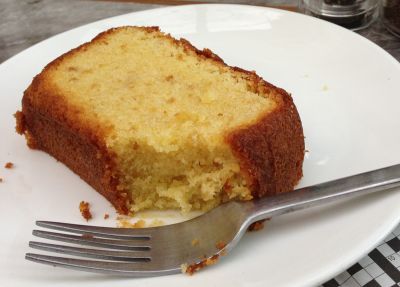 Bizcocho clásico en microondas