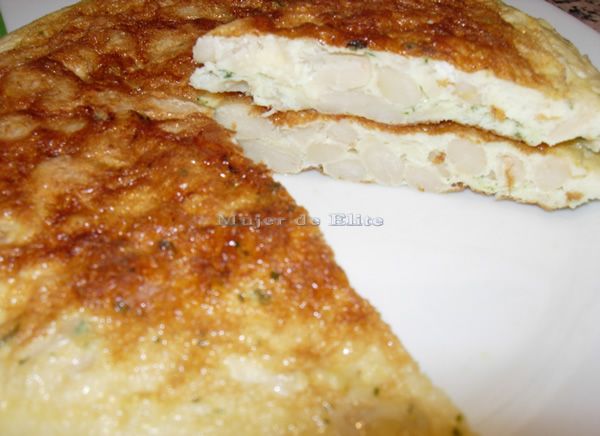 Tortilla de alubias