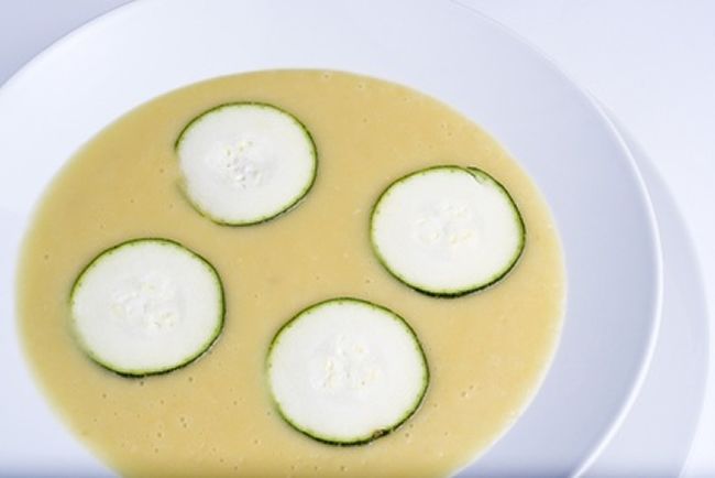 Puré de calabacín y patata