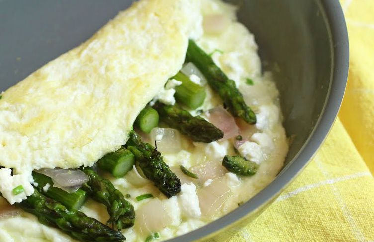 Tortilla de claras con trigueros