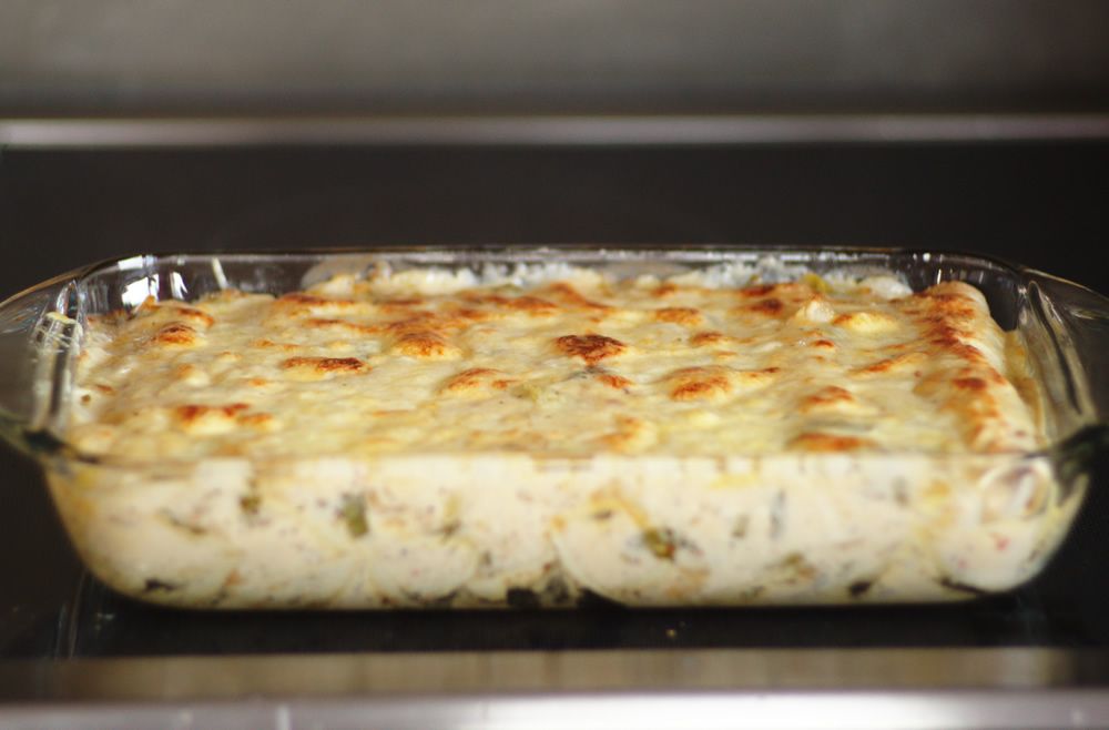Pastel de puerros