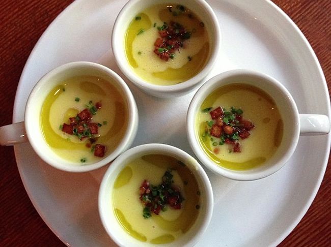 Sopa fría de melón