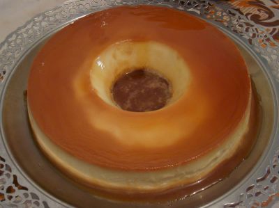 Flan de yogurt