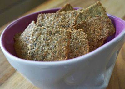 Crackers de queso galletitas