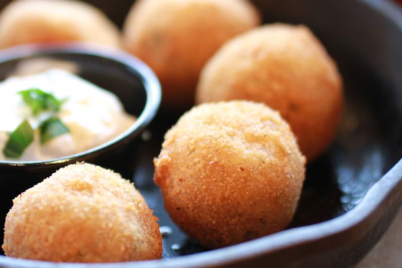 Bolas de patata con sorpresa