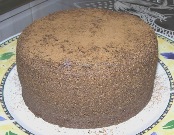 Bizcocho de algarroba y salvado