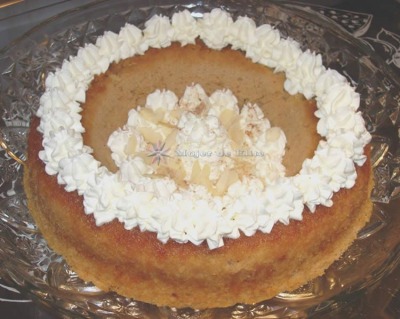 Bizcocho de soja al caramelo