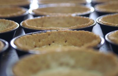Tartaletas sin gluten para postres base de tartas