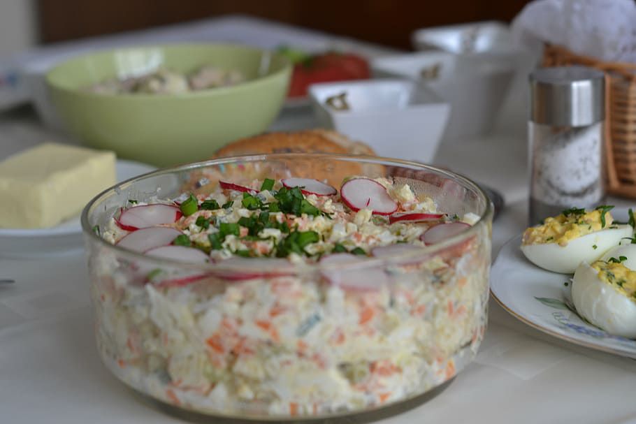 Arroz con atún y mayonesa