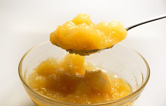 Confitura de calabacín y manzana