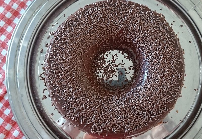 Tarta de chocolate infantil