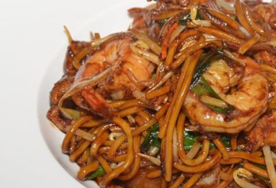 Vermicelli con gambas