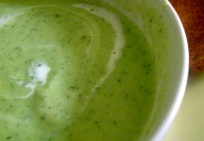 Crema de calabacín light