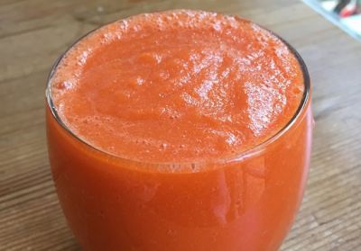 Sorbete de gazpacho