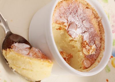 Soufflé de almendras