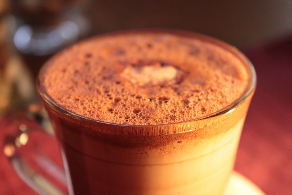 Batido de algarroba