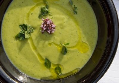 Crema de calabacines