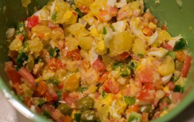 Salpicón de patatas