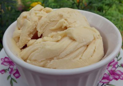 Crema helada de membrillo