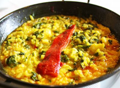 Arroz con bacalao